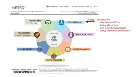 tricare overseas patient portal.